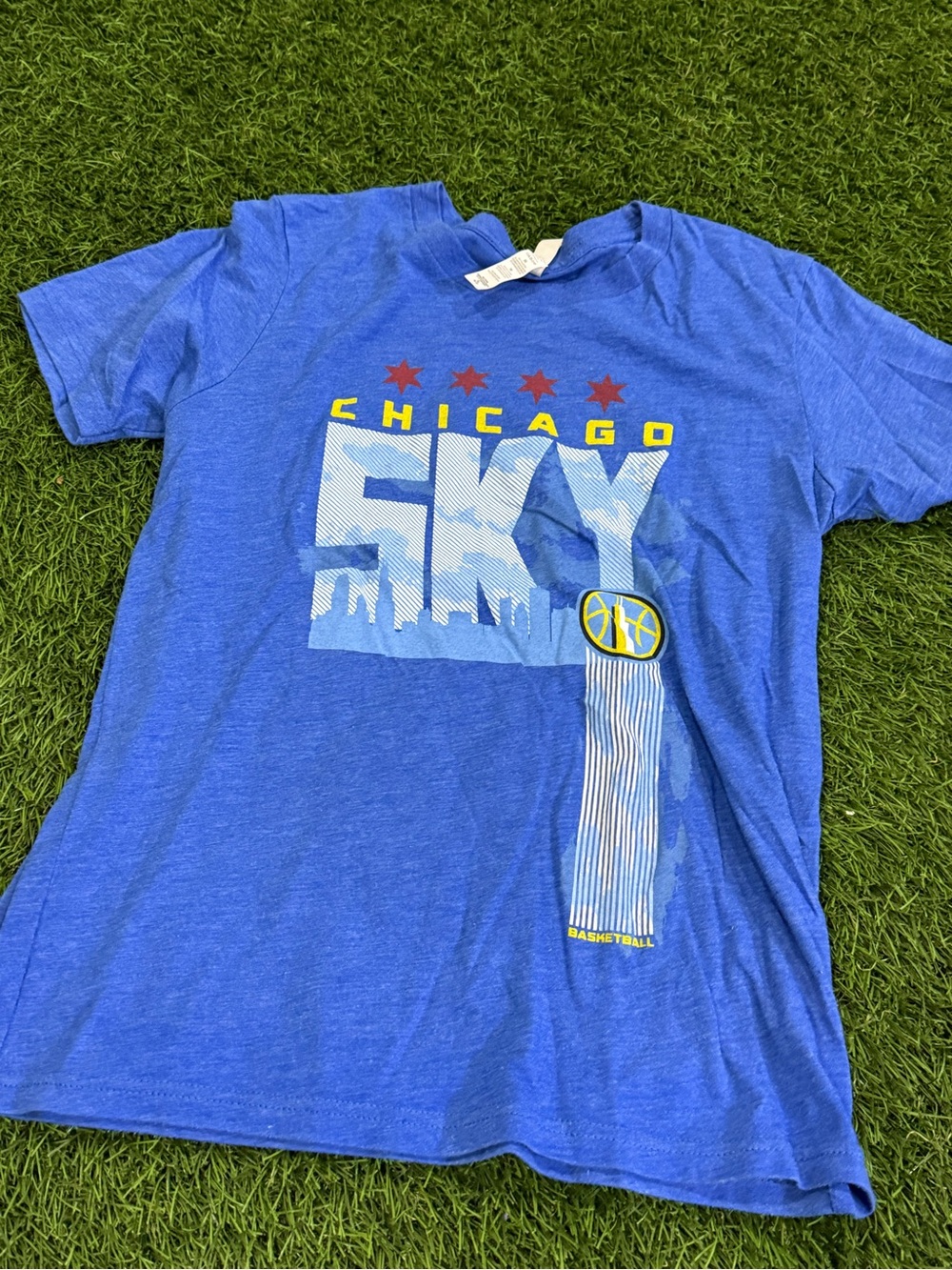 Bella Canvas Chicago Sky Basketball Tshirt